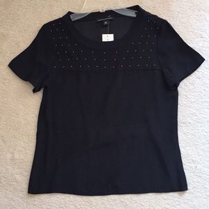 NWT Banana Republic silk tee